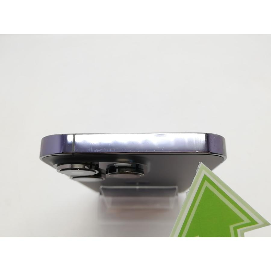 【中古】Apple 国内版 【SIMフリー】 iPhone 14 Pro 128GB ディープパープル MQ0F3J/A【立川フロム中武】保証期間１ヶ月【ランクB】の画像