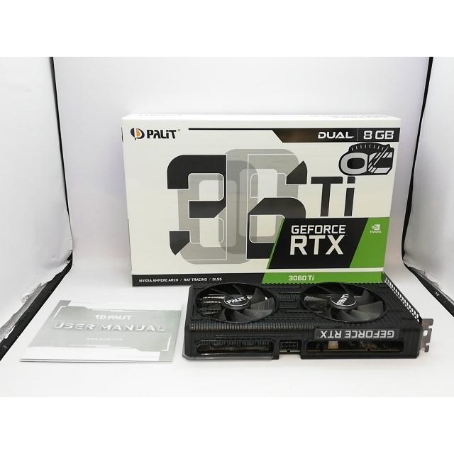 中古】Palit GeForce RTX 3060 Ti Dual OC（NE6306TS19P2-190AD