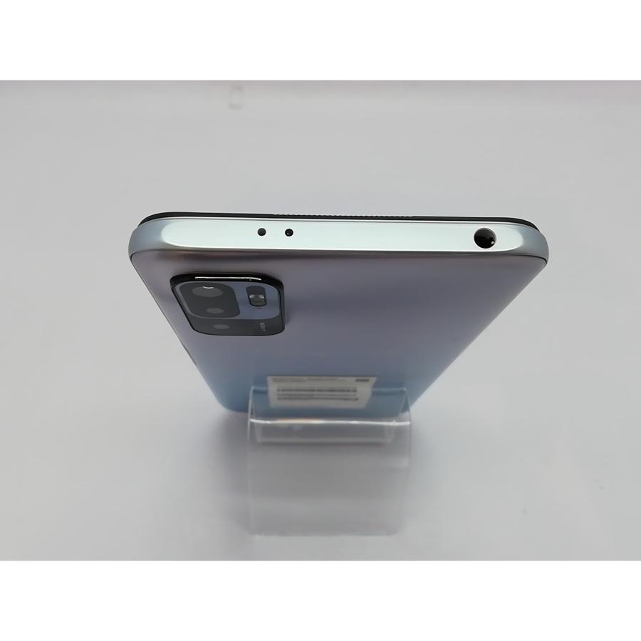 中古】Xiaomi au 【SIMフリー】 Redmi Note 10 JE クロームシルバー
