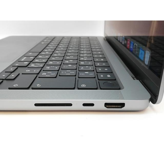 【中古】MacBook Pro 14インチ M1 Pro(CPU:8C/GPU:14C) 16GB/512GB スペースグレイ MKGP3J/A (14インチ, 2021)【立川フロム中武】保証期間１ヶ月【ランクA】の画像