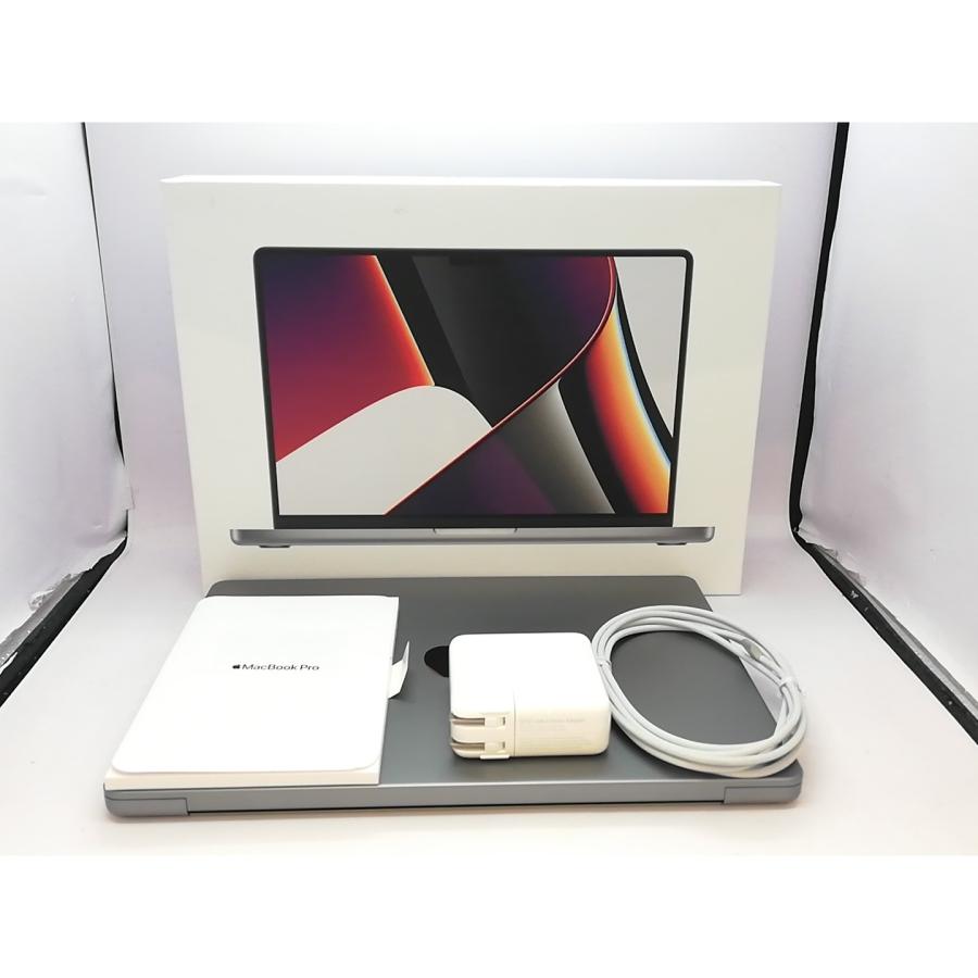 【中古】MacBook Pro 14インチ M1 Pro(CPU:8C/GPU:14C) 16GB/512GB スペースグレイ MKGP3J/A (14インチ, 2021)【立川フロム中武】保証期間１ヶ月【ランクA】の画像