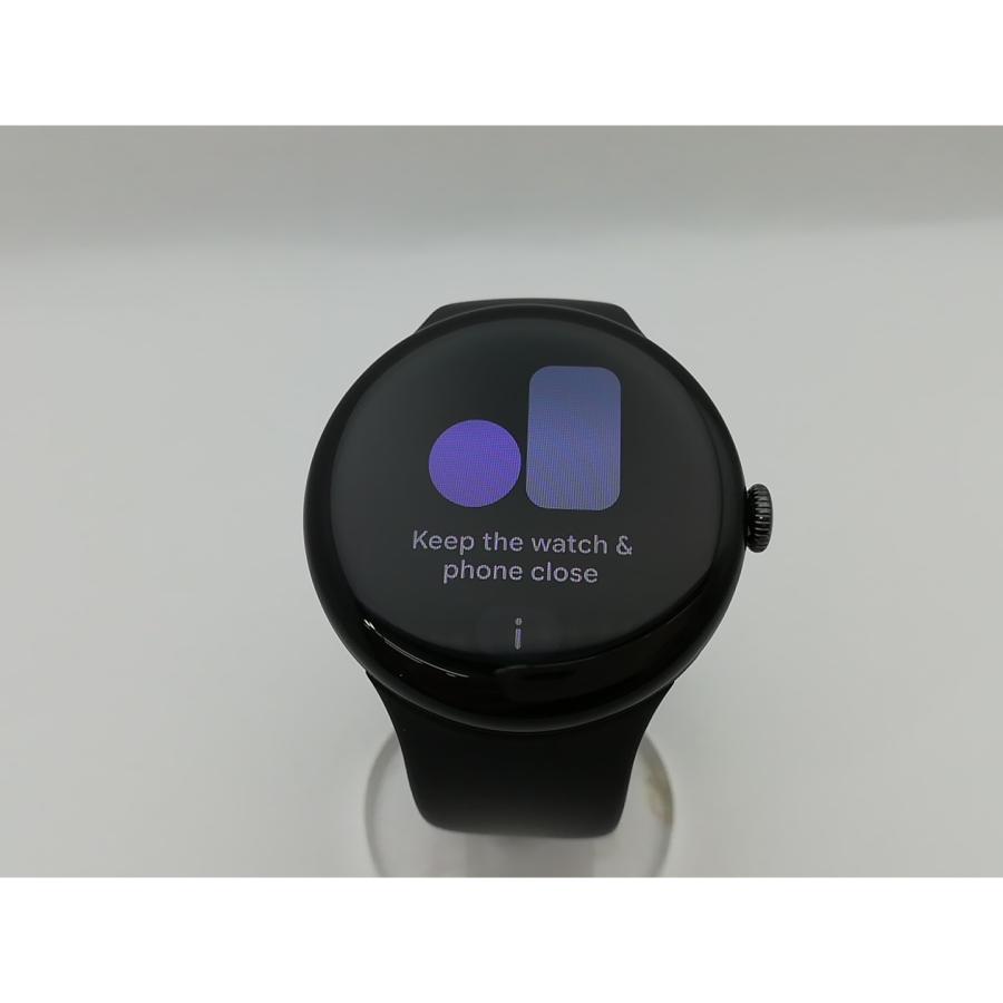 中古】Google Pixel Watch4 Wi-Fiモデル 45mm Matte Black アルミ 