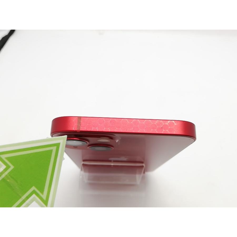 【中古】Apple au 【SIMフリー】 iPhone 13 256GB (PRODUCT)RED MLNL3J/A【立川フロム中武】保証期間１ヶ月【ランクB】の画像