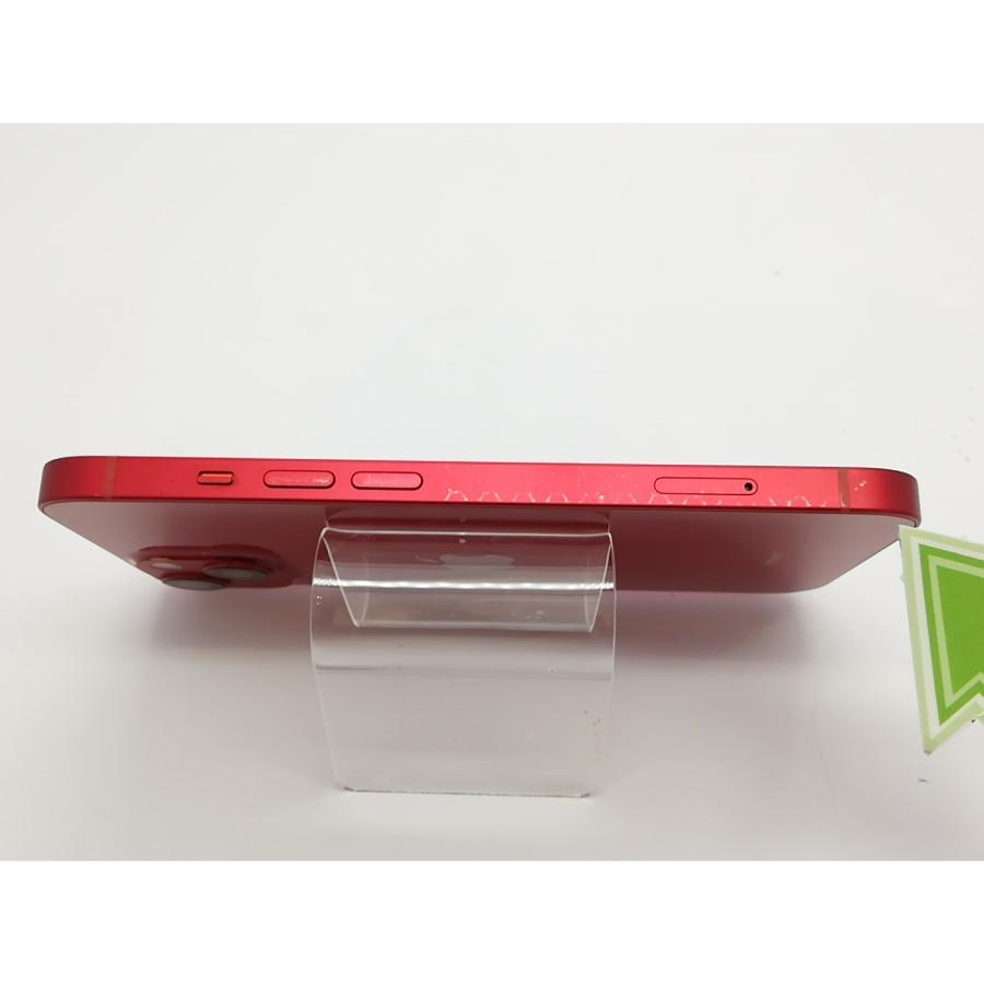 【中古】Apple au 【SIMフリー】 iPhone 13 256GB (PRODUCT)RED MLNL3J/A【立川フロム中武】保証期間１ヶ月【ランクB】の画像