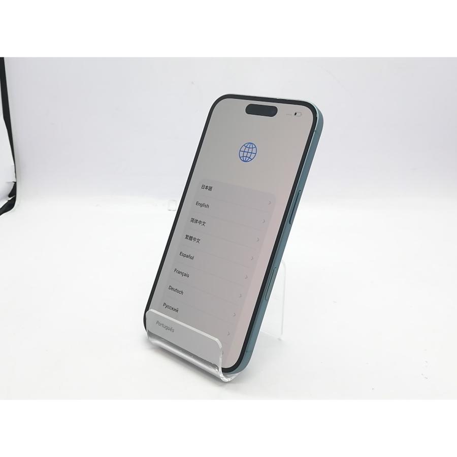 【中古】Apple 国内版 【SIMフリー】 iPhone 16 128GB ティール MYDV3J/A【立川フロム中武】保証期間１ヶ月【ランクA】の画像