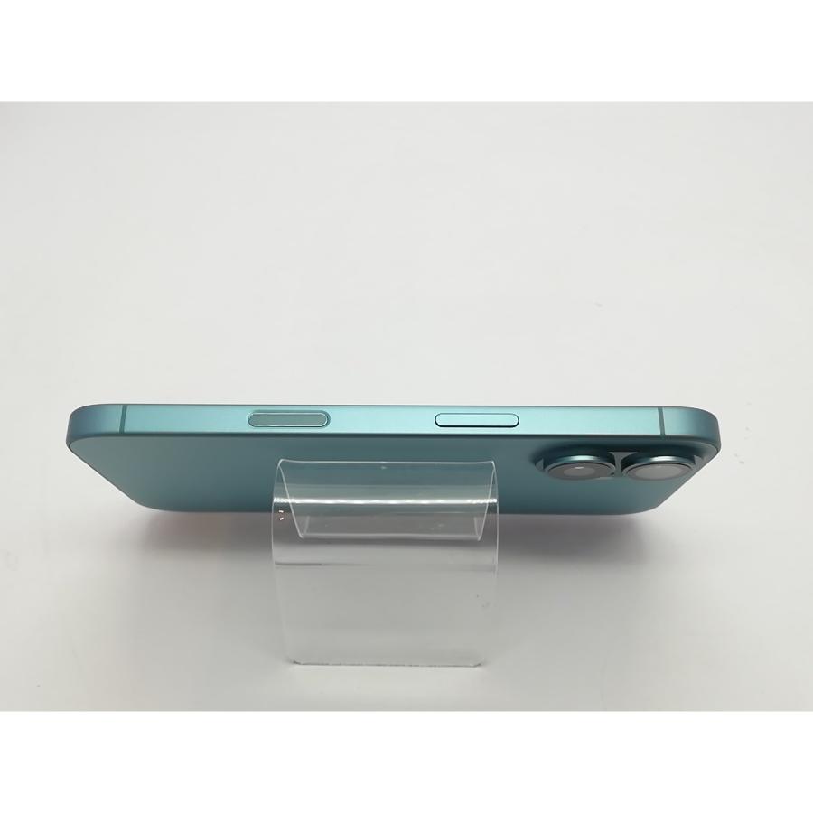 【中古】Apple 国内版 【SIMフリー】 iPhone 16 128GB ティール MYDV3J/A【立川フロム中武】保証期間１ヶ月【ランクA】の画像