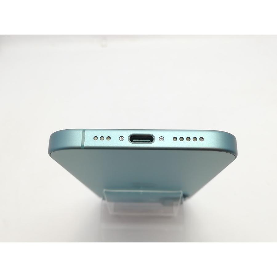 【中古】Apple 国内版 【SIMフリー】 iPhone 16 128GB ティール MYDV3J/A【立川フロム中武】保証期間１ヶ月【ランクA】の画像