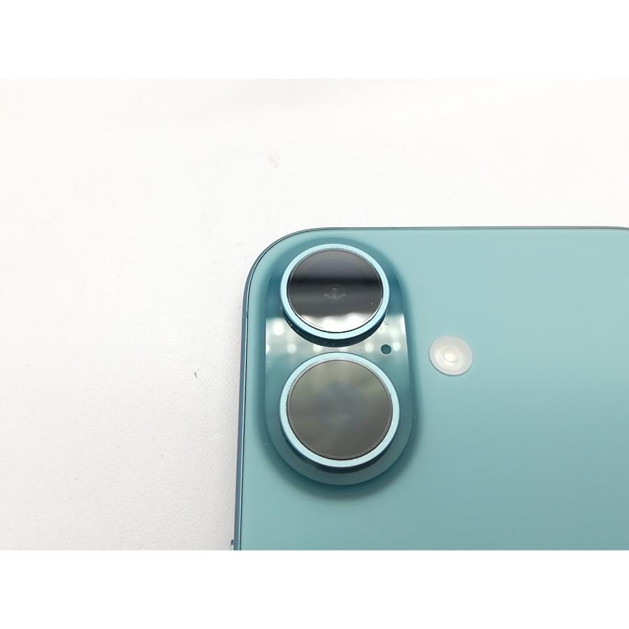 【中古】Apple 国内版 【SIMフリー】 iPhone 16 128GB ティール MYDV3J/A【立川フロム中武】保証期間１ヶ月【ランクA】の画像