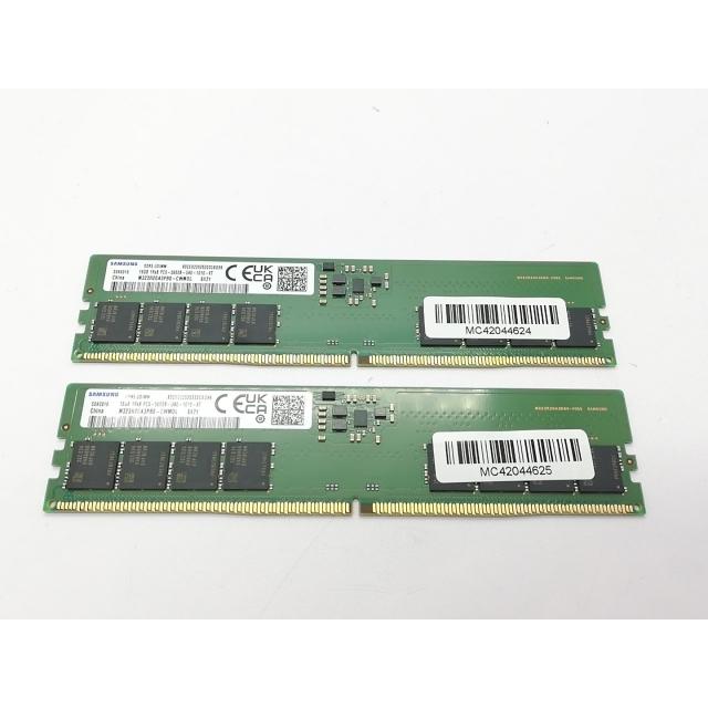 中古】DDR5 16GB 2枚組（合計32GB） DDR5-5600(PC5-44800