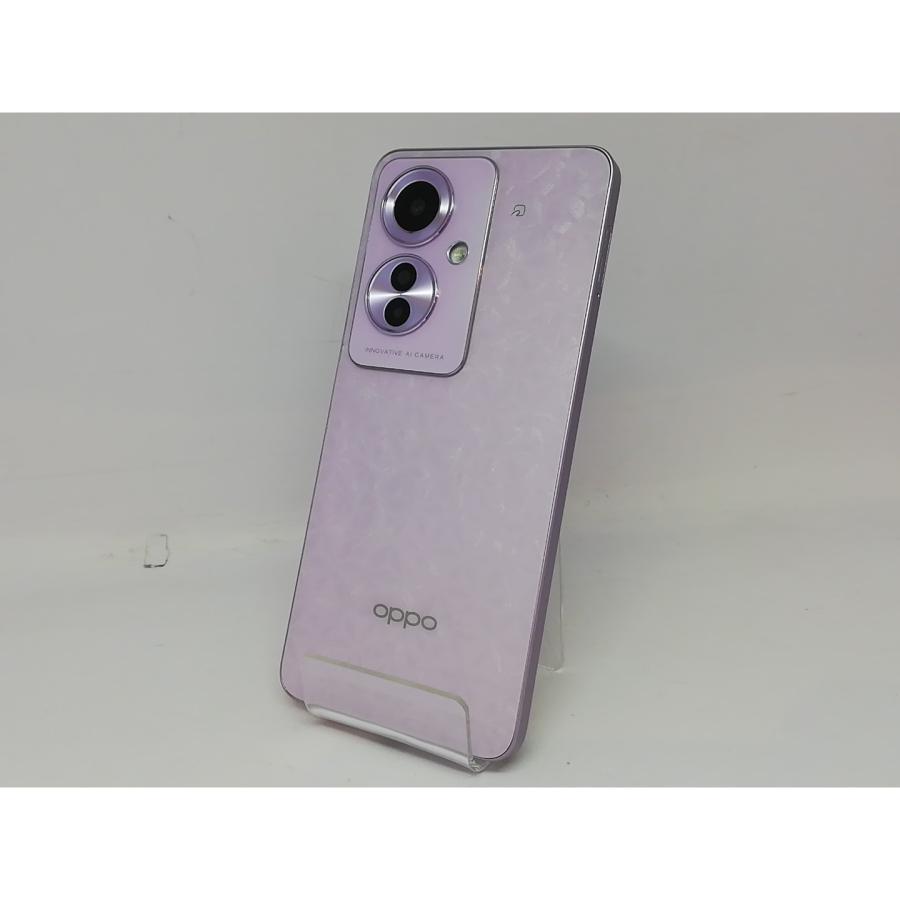 中古】Oppo ymobile 【SIMフリー】 OPPO Reno11 A コーラルパープル