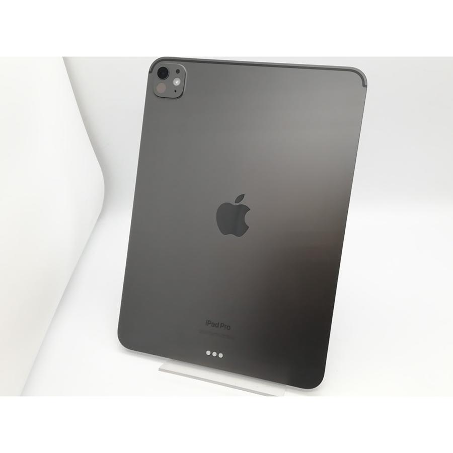 【中古】Apple 【Wi-Fi】 11インチ iPad Pro（M4/2024） 256GB スペースブラック 標準ガラス MVV83J/A【アリオ倉敷】保証期間１ヶ月【ランクB】の画像