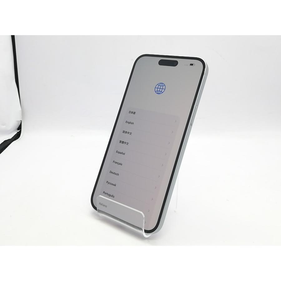 【中古】Apple au 【SIMフリー】 iPhone 15 Plus 256GB ブルー MU0N3J/A【立川フロム中武】保証期間１ヶ月【ランクB】の画像