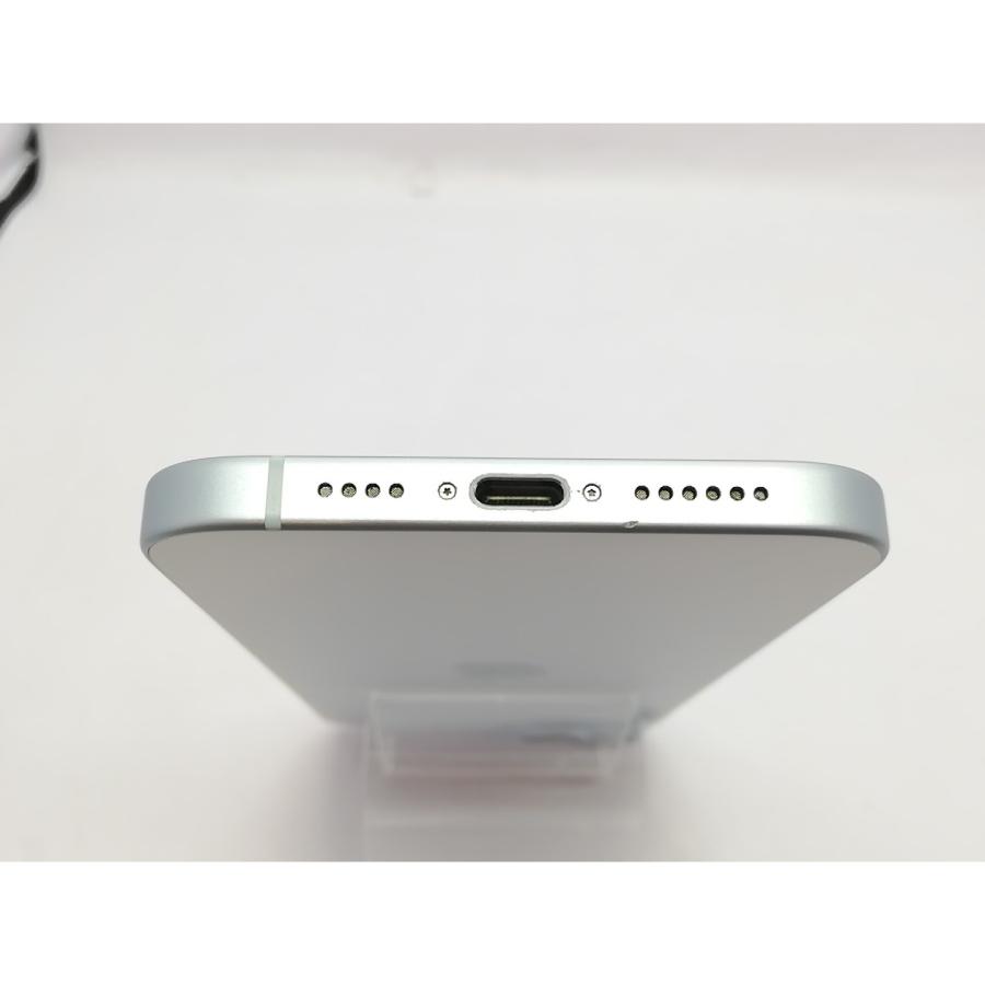 【中古】Apple au 【SIMフリー】 iPhone 15 Plus 256GB ブルー MU0N3J/A【立川フロム中武】保証期間１ヶ月【ランクB】の画像