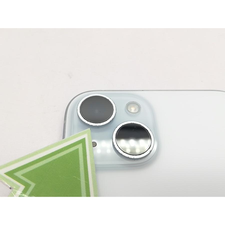 【中古】Apple au 【SIMフリー】 iPhone 15 Plus 256GB ブルー MU0N3J/A【立川フロム中武】保証期間１ヶ月【ランクB】の画像
