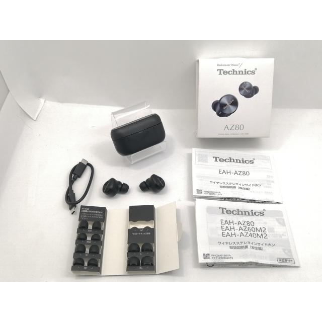 中古】Panasonic Technics EAH-AZ80-K [ブラック]【宇田川】保証期間1
