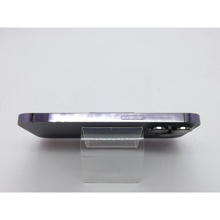 【中古】【赤ロム保証あり】Apple au 【SIMフリー】 iPhone 14 Pro 256GB ディープパープル MQ1E3J/A【立川フロム中武】保証期間１ヶ月【ランクB】の画像