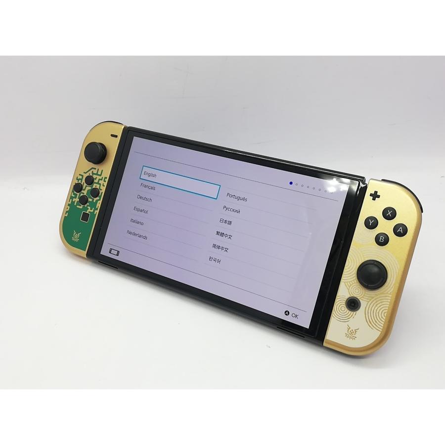 中古】Switch 本体 (有機ELモデル) HEG-S-KDAAA ゼルダの伝説