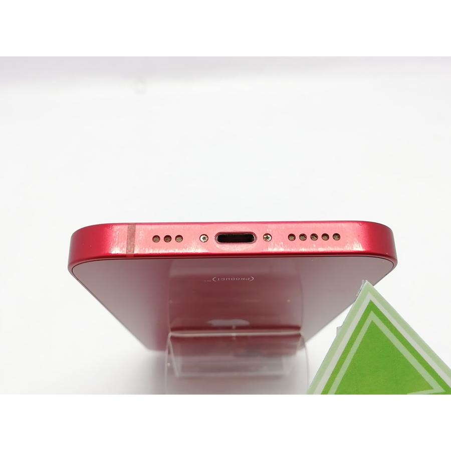 【中古】Apple docomo 【SIMフリー】 iPhone 13 128GB (PRODUCT)RED MLNF3J/A【立川フロム中武】保証期間１ヶ月【ランクC】の画像