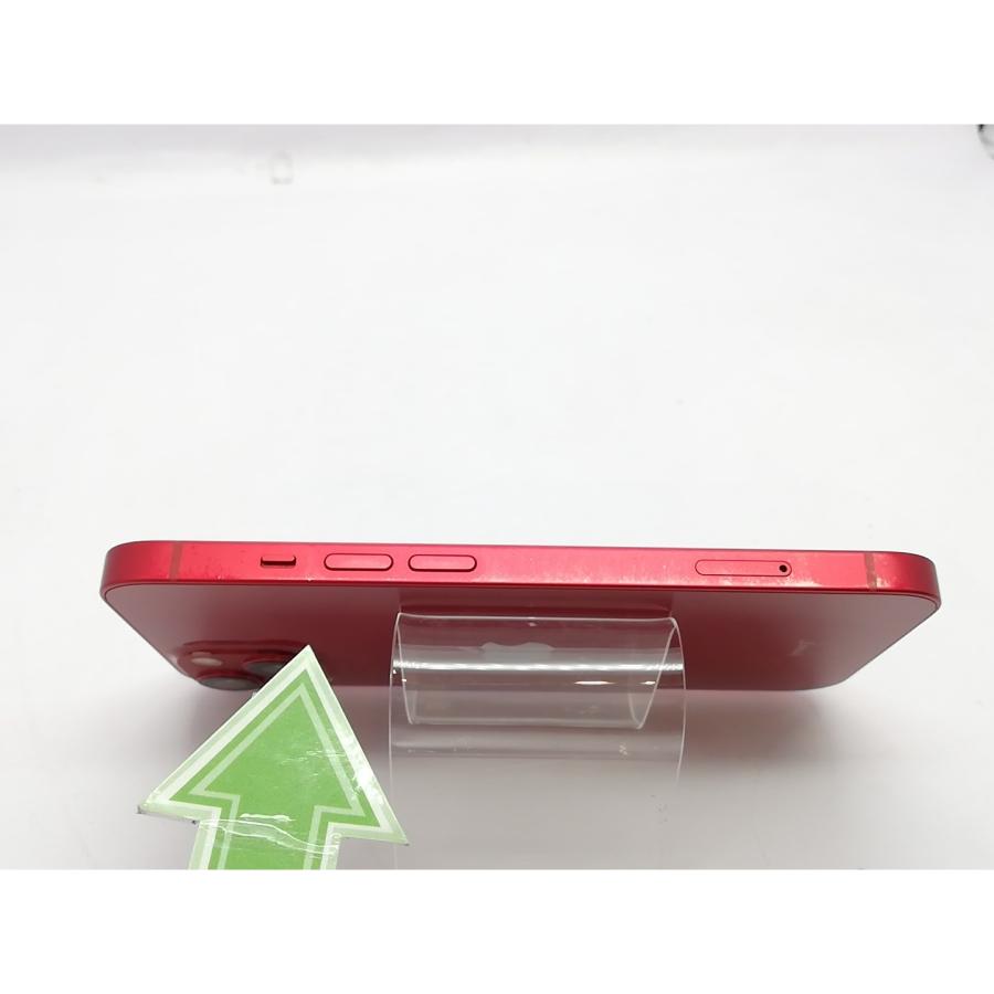 【中古】Apple docomo 【SIMフリー】 iPhone 13 128GB (PRODUCT)RED MLNF3J/A【立川フロム中武】保証期間１ヶ月【ランクC】の画像