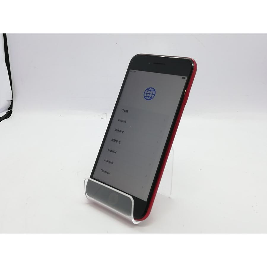 【中古】Apple au 【SIMフリー】 iPhone SE（第3世代） 64GB (PRODUCT)RED MMYE3J/A【立川フロム中武】保証期間１ヶ月【ランクA】の画像