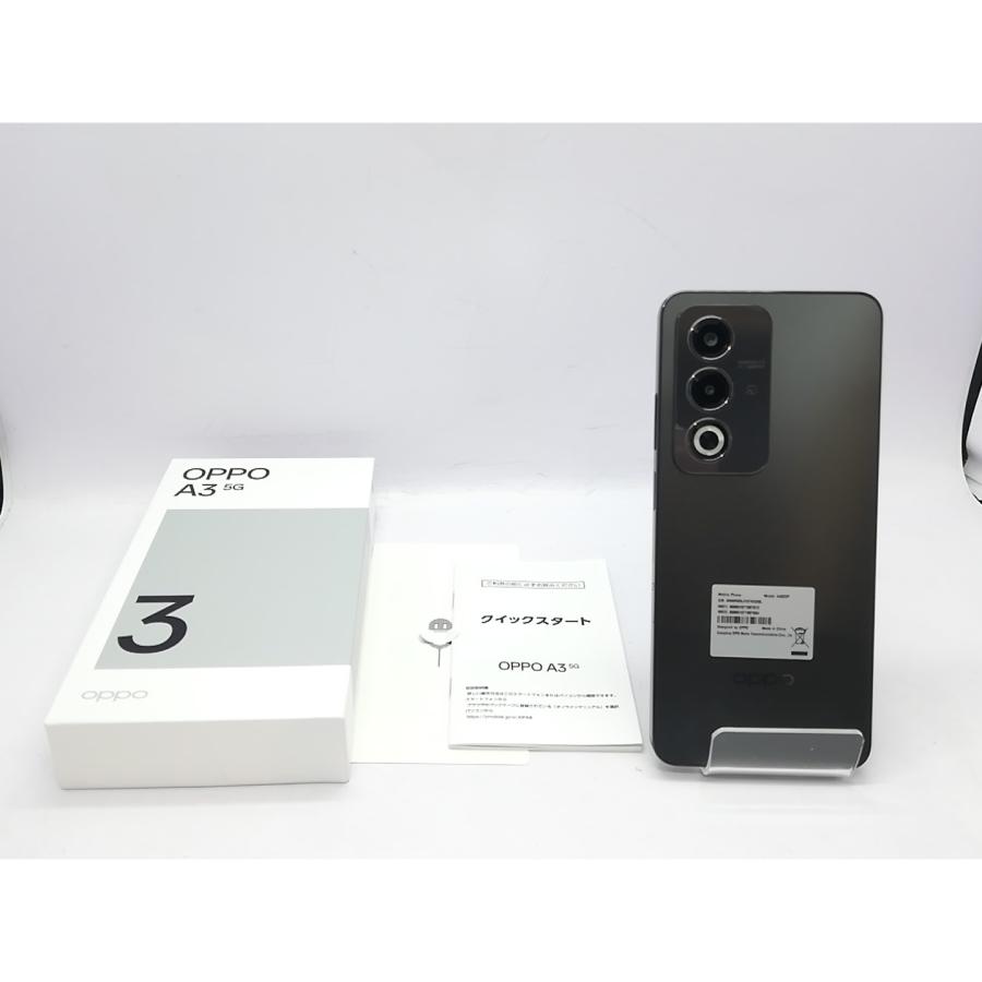中古】Oppo ymobile 【SIMフリー】 OPPO A3 5G 4GB 128GB ブラック
