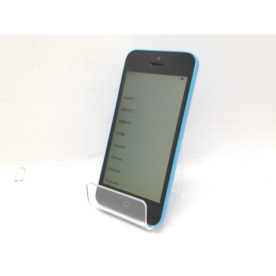 中古】Apple docomo iPhone 5c 32GB ブルー MF151J/A【立川フロム中武