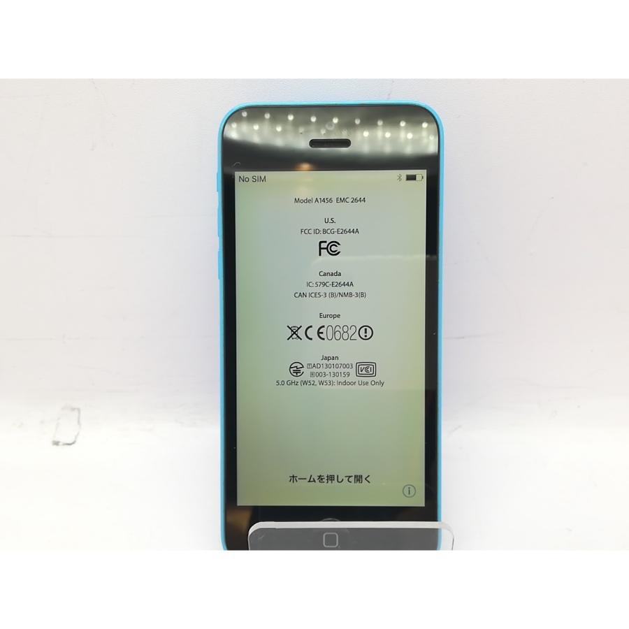 中古】Apple docomo iPhone 5c 32GB ブルー MF151J/A【立川フロム中武