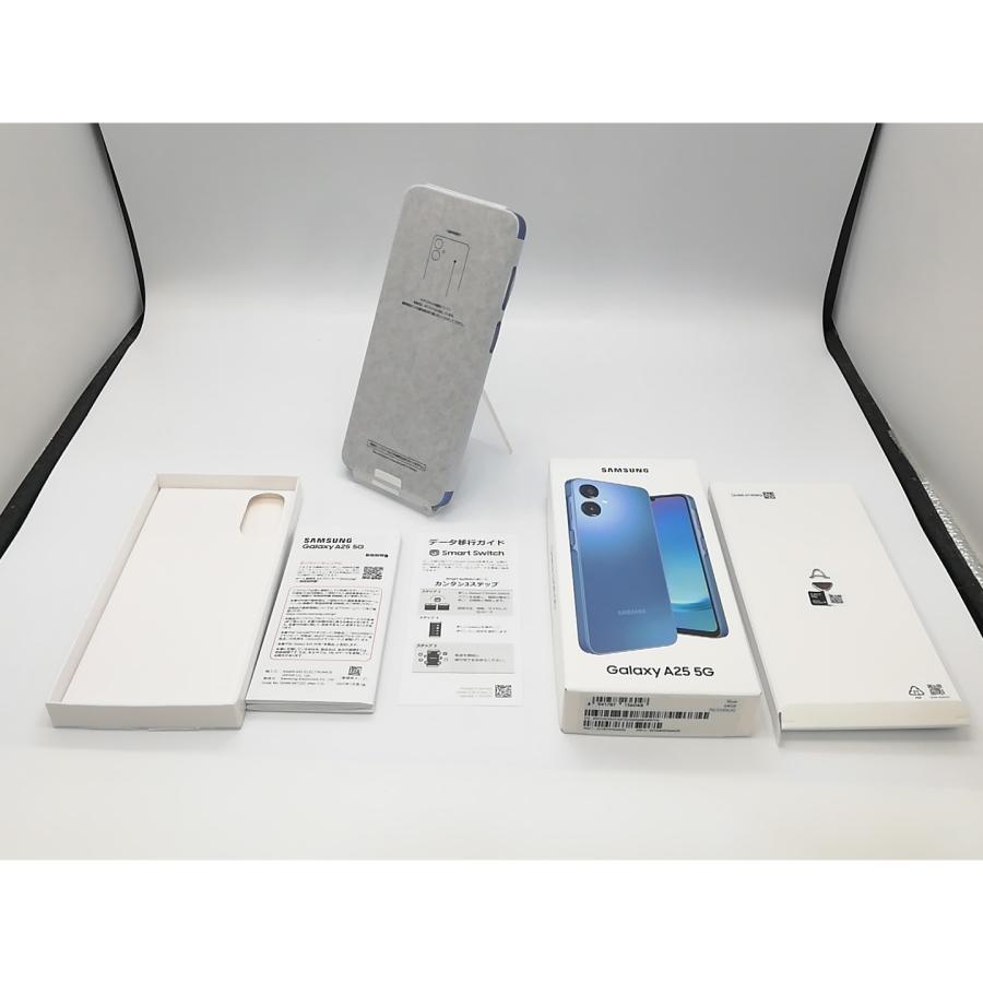 未使用】SAMSUNG UQmobile 【SIMフリー】 Galaxy A25 5G ブルー 4GB