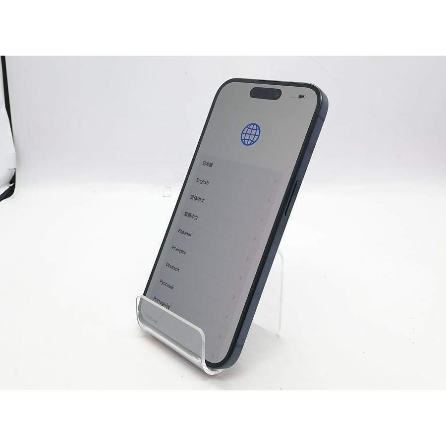 中古】Apple 国内版 【SIMフリー】 iPhone 15 Pro 256GB ブルー 