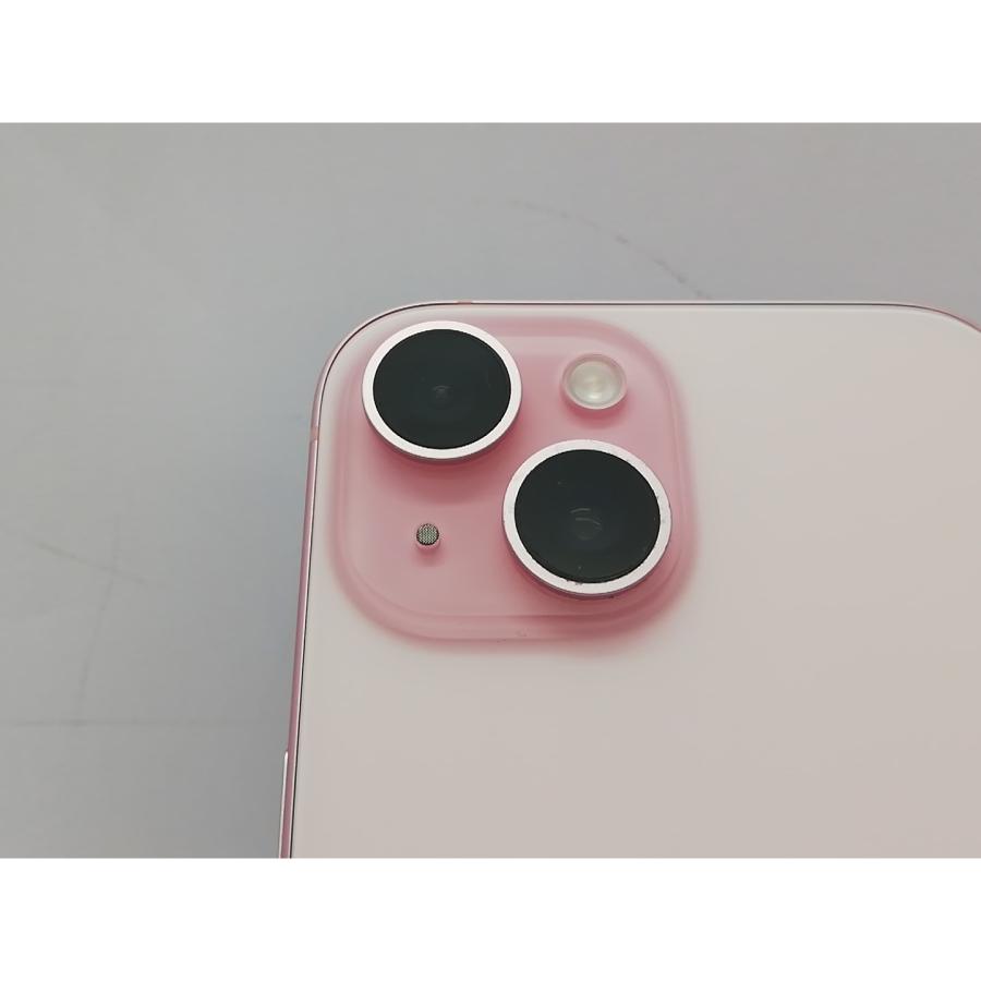 【中古】Apple 国内版 【SIMフリー】 iPhone 15 128GB ピンク MTMJ3J/A【立川フロム中武】保証期間１ヶ月【ランクA】の画像