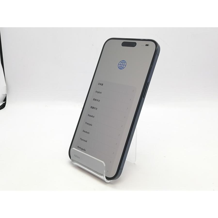 【中古】Apple au 【SIMフリー】 iPhone 15 Pro Max 256GB ブルーチタニウム MU6T3J/A【新宿】保証期間１ヶ月【ランクA】の画像
