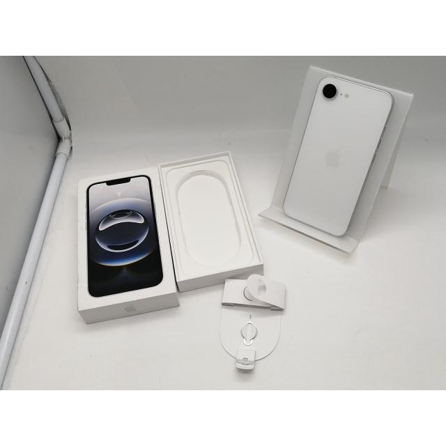 【中古】Apple docomo 【SIMフリー】iPhone 16e 128GB ホワイト MD1R4J/A【吉祥寺】保証期間１ヶ月【ランクA】の画像