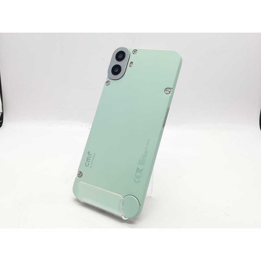 CMF Phone 1 8GB+128GB SIMフリー ライトグリーン① 中古】NOTHING 【SIMフリー】 CMF Phone 1 8GB 128GB ライトグリーン