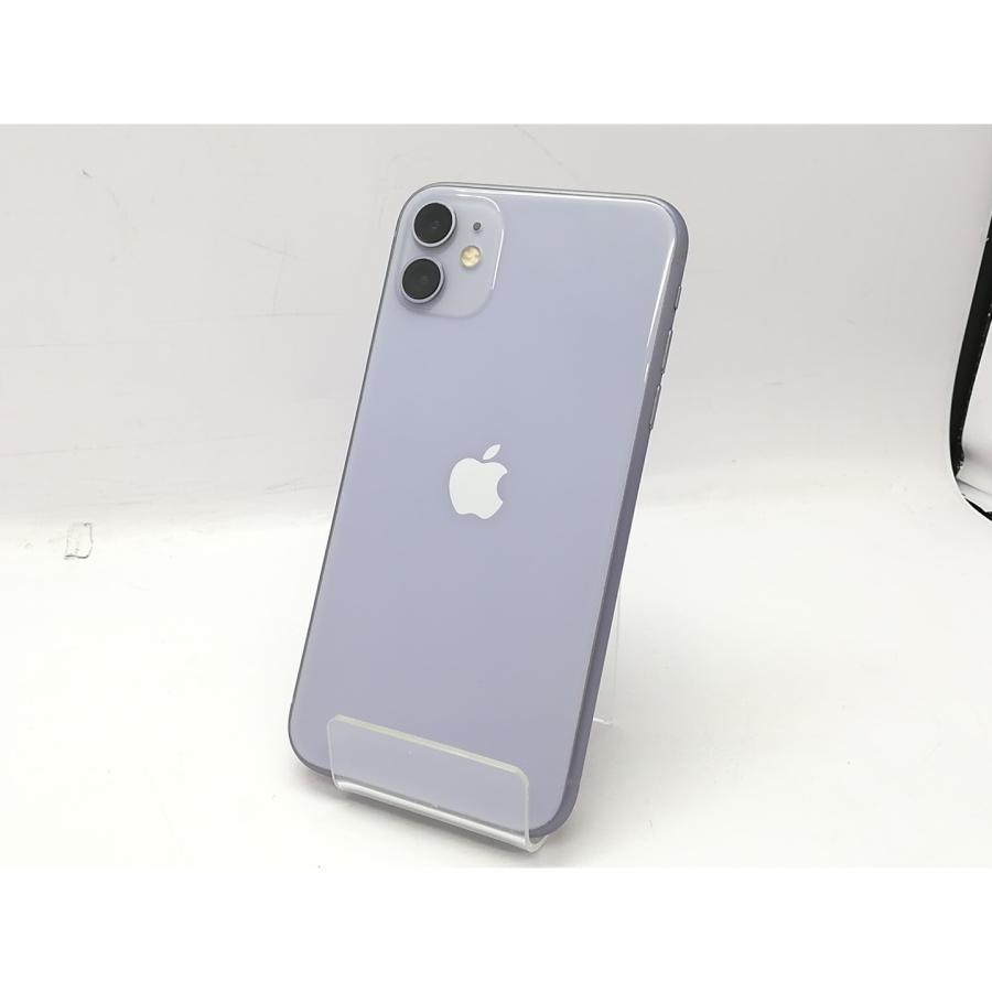 iPhone 11 64GB パープル au SIMロックあり 利用制限○ 箱付 中古】Apple au 【SIMロック解除済み】 iPhone 11 64GB パープル