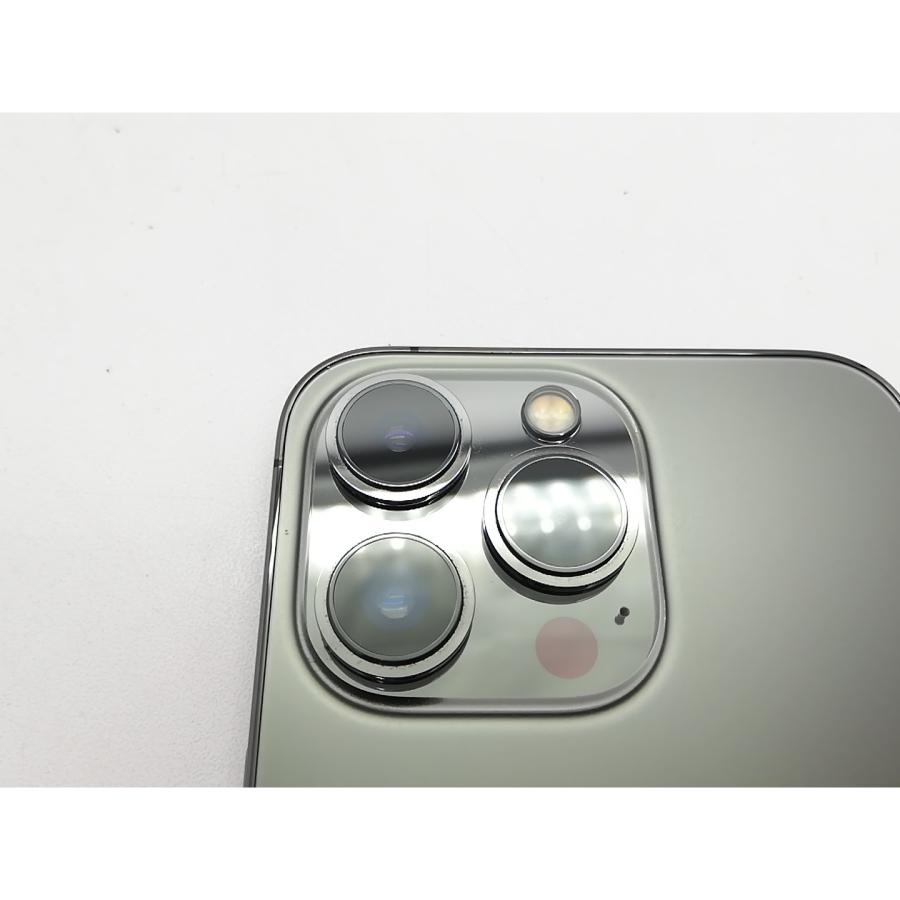 【中古】Apple SoftBank 【SIMフリー】 iPhone 13 Pro 256GB グラファイト MLUN3J/A【立川フロム中武】保証期間１ヶ月【ランクA】の画像