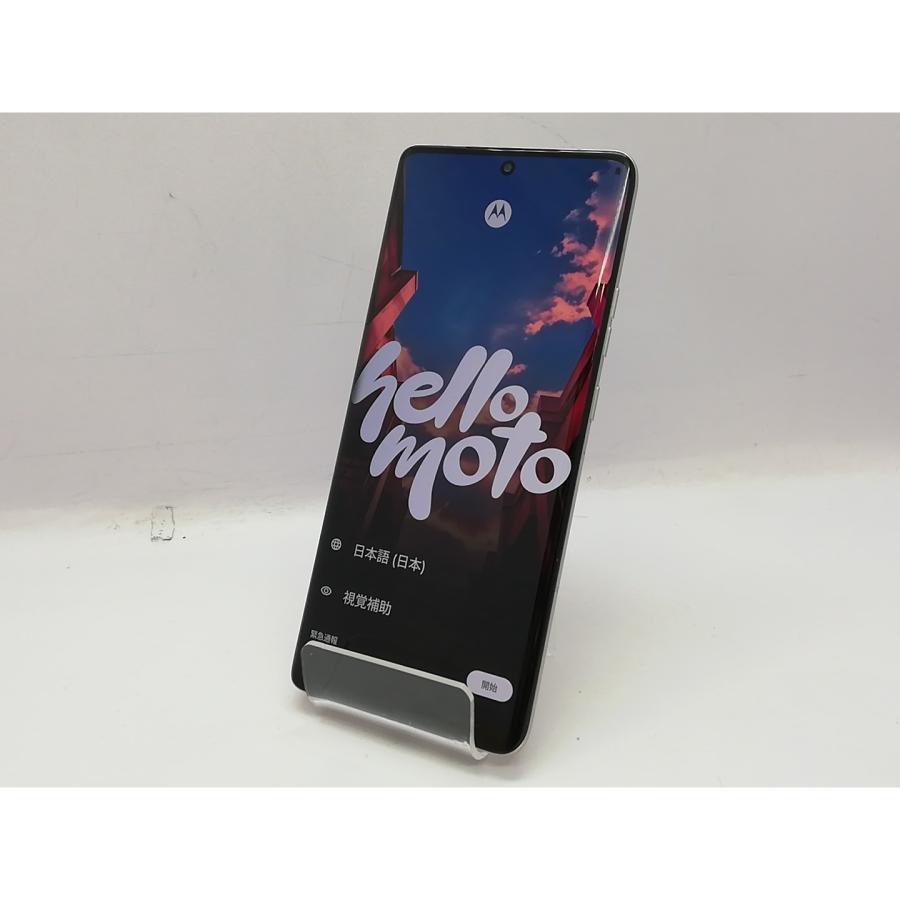 中古】MOTOROLA SoftBank 【SIMフリー】 motorola edge 50s pro バニラ