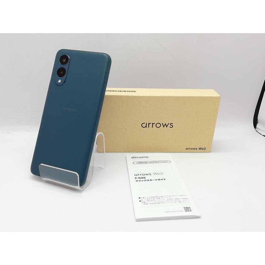 中古】FCNT docomo 【SIMフリー】 arrows We2 ネイビーグリーン 4GB