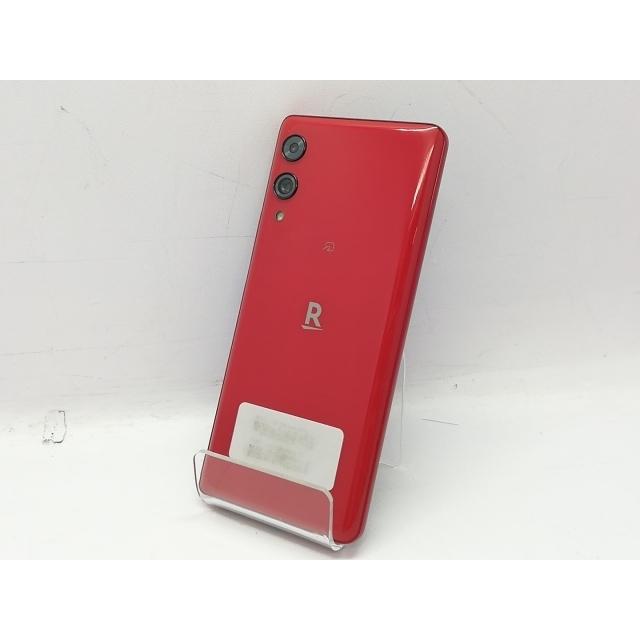中古】Wiko 楽天モバイル 【SIMフリー】 Rakuten Hand 5G クリムゾン