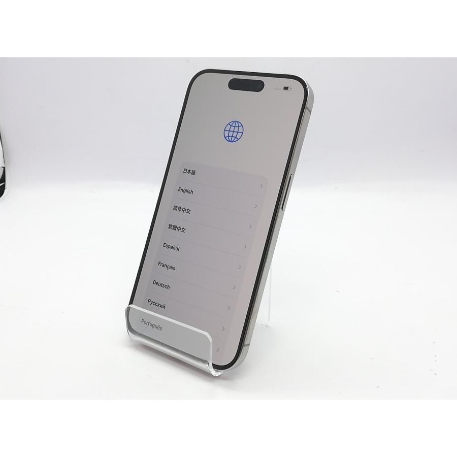 中古】Apple 国内版 【SIMフリー】 iPhone 15 Pro 128GB ナチュラル