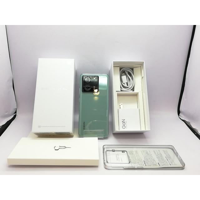 中古】Xiaomi 国内版 【SIMフリー】 Xiaomi 13T Pro 12GB 256GB メドウ