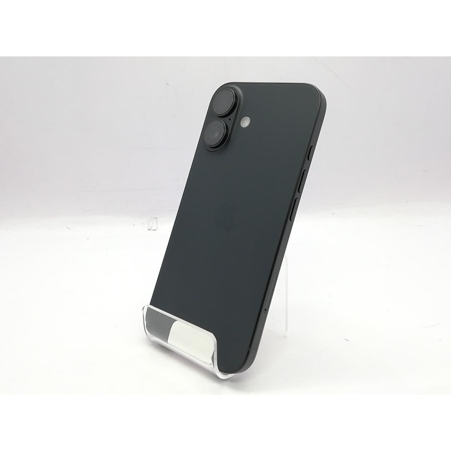 【未使用】Apple 国内版 【SIMフリー】 iPhone 16 128GB ブラック MYDQ3J/A【立川フロム中武】保証期間３ヶ月の画像