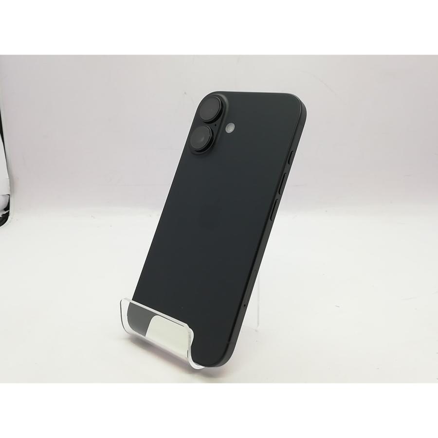 【未使用】Apple 国内版 【SIMフリー】 iPhone 16 128GB ブラック MYDQ3J/A【立川フロム中武】保証期間３ヶ月の画像