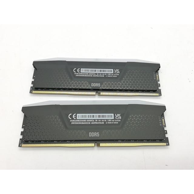 【動作確認済み中古】DDR5 6000Mhzメモリ【16GBx2 32GB】 中古】DDR5 16GB 2枚組（合計32GB） DDR5-6000(PC5-48000