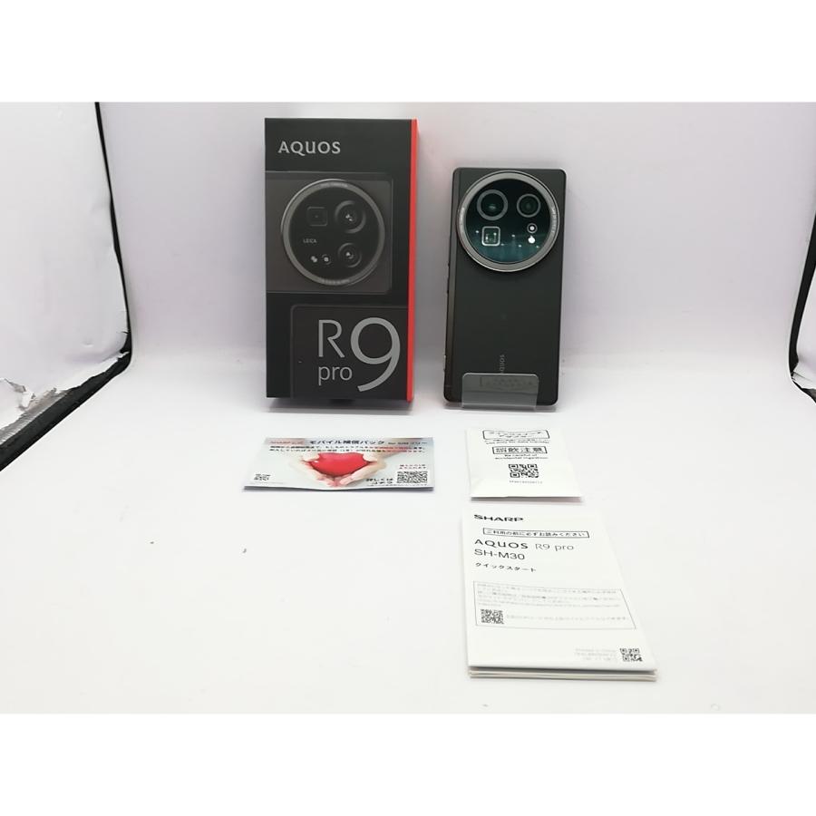 中古】SHARP 国内版 【SIMフリー】 AQUOS R9 pro ブラック 12GB 512GB