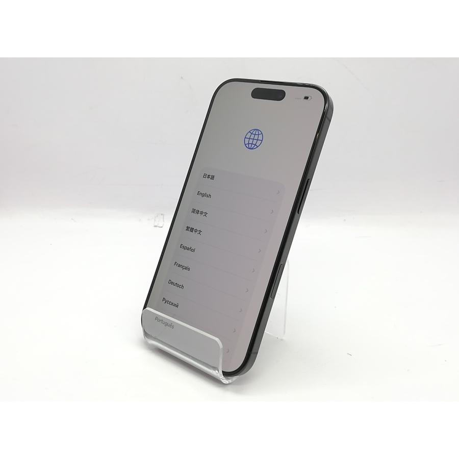 【中古】Apple 国内版 【SIMフリー】 iPhone 16 Pro 256GB ブラックチタニウム MYN03J/A【立川フロム中武】保証期間１ヶ月【ランクA】の画像