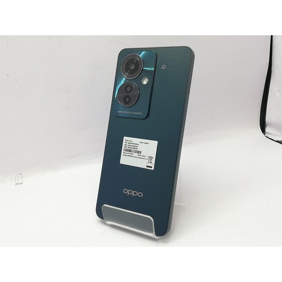 【新古品】OPPO Reno11 A ダークグリーン 中古】Oppo ymobile 【SIMフリー】 OPPO Reno11 A ダークグリーン 8GB