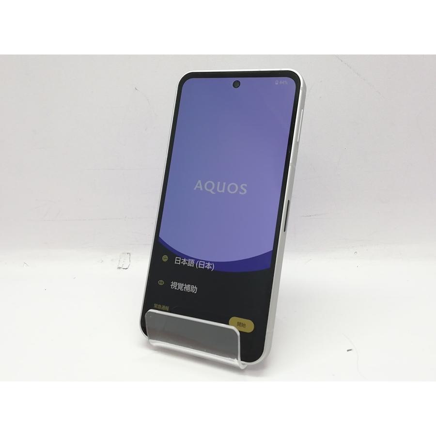 中古】SHARP 楽天モバイル 【SIMフリー】 AQUOS sense9 ホワイト 6GB