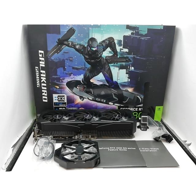 中古】玄人志向 GALAKURO GAMING GG-RTX4080-E16GB/OC/TP RTX4080/16GB