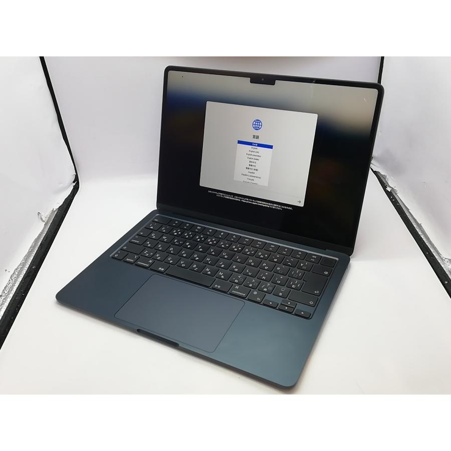 中古】Apple MacBook Air 13インチ M2(CPU:8C/GPU:8C) 8GB/256GB 