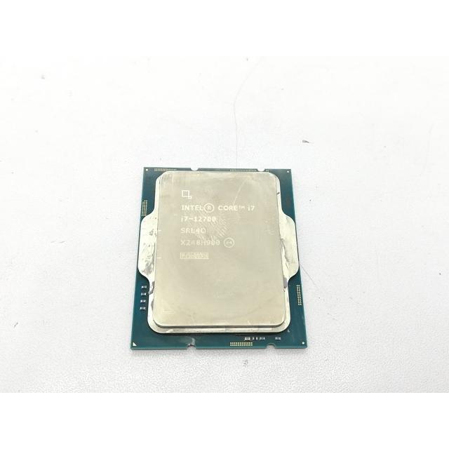 中古】Intel Core i7-12700(2.1GHz) Bulk LGA1700/12C(P:8C/E:4C)/20T 